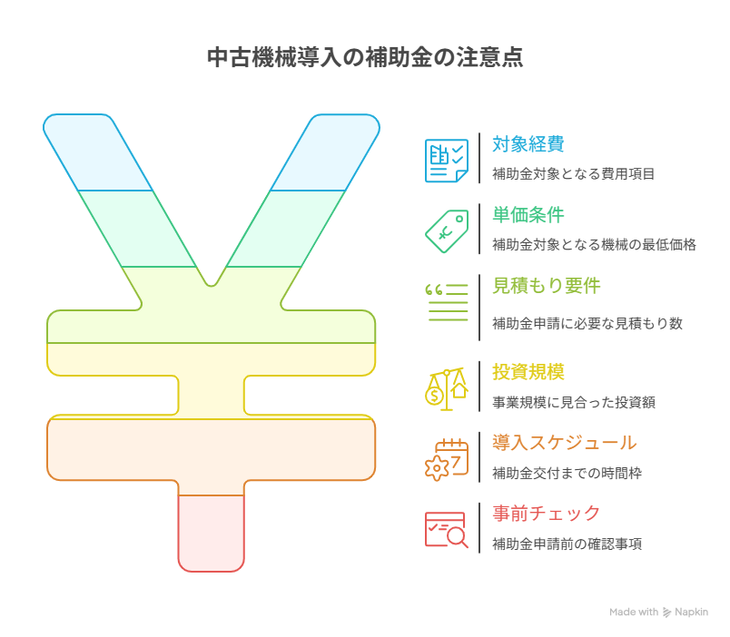 ものづくり補助金 中古