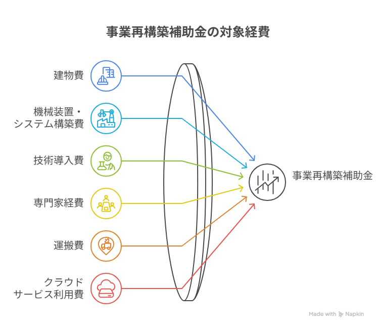 事業再構築補助金 対象経費