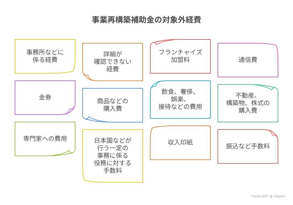 事業再構築補助金 対象経費