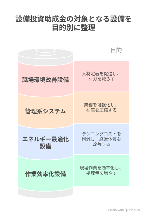 助成金 設備投資