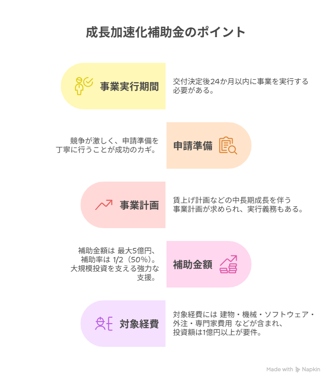 成長加速化補助金