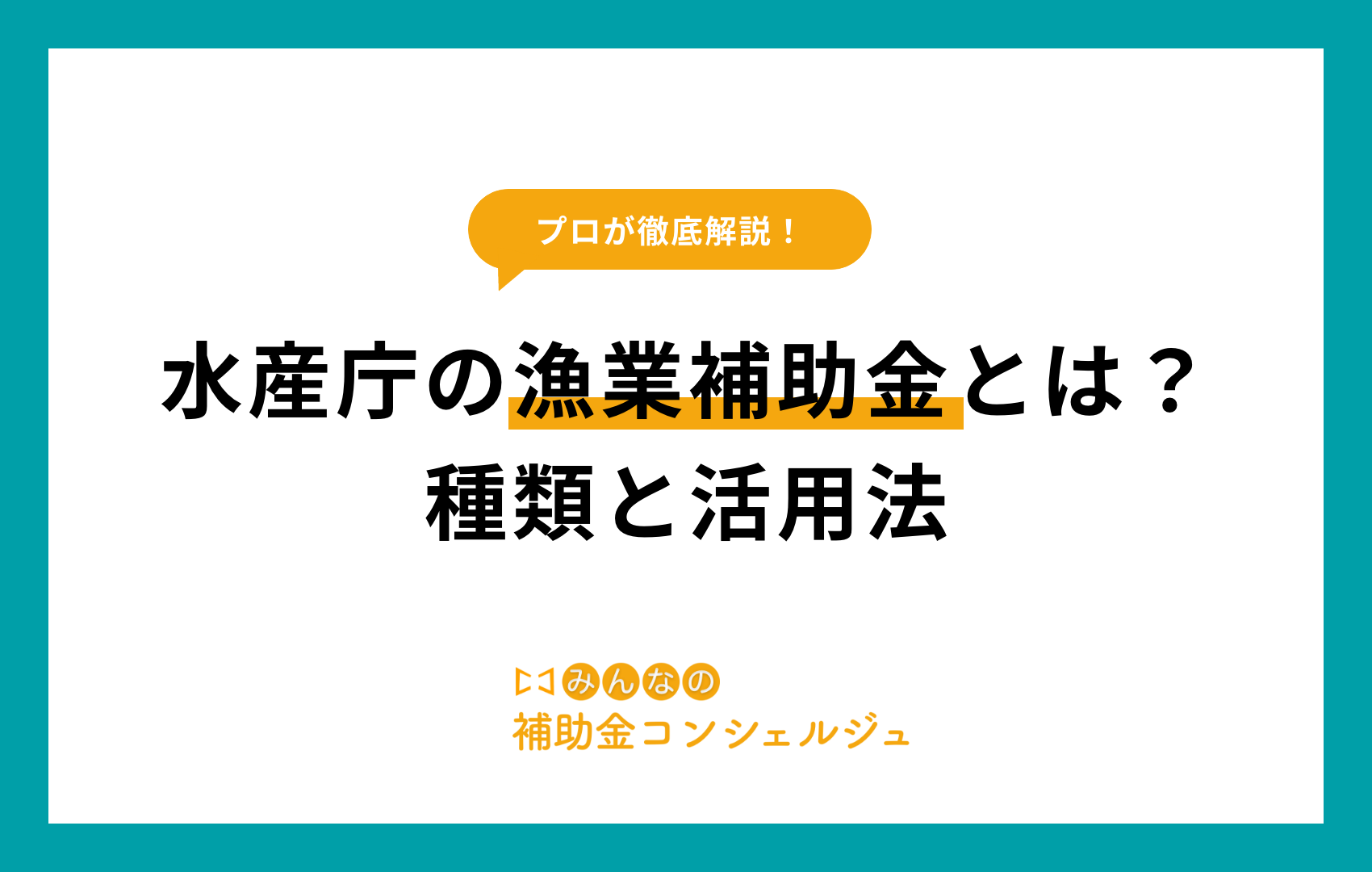 水産庁 漁業 補助 金​