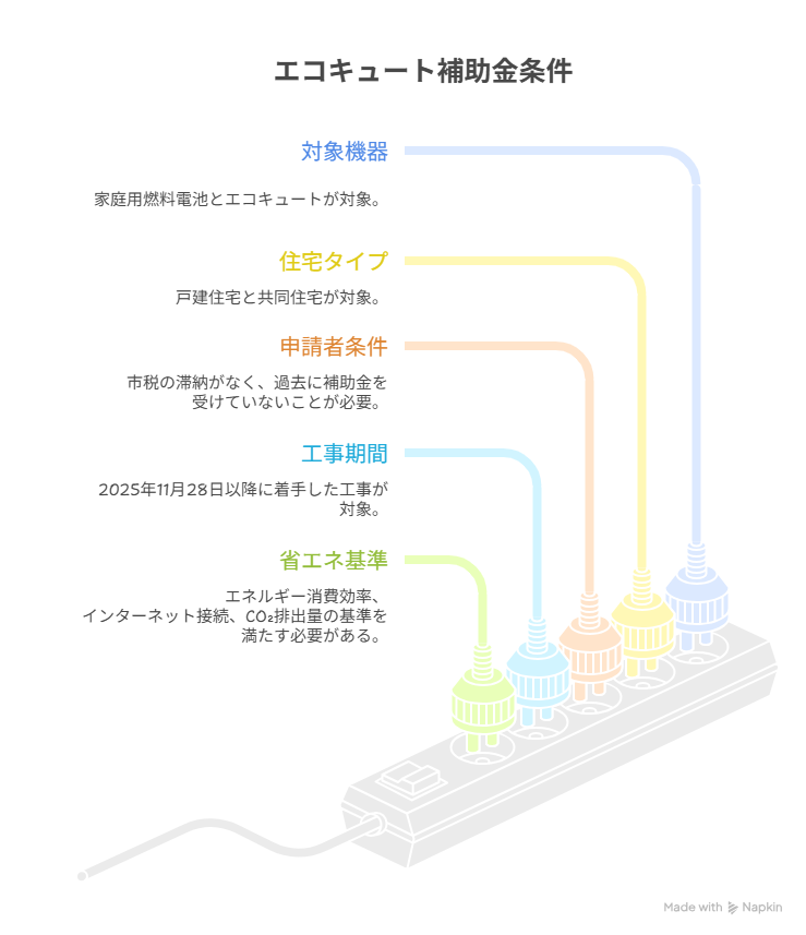 エコキュート 補助 金​