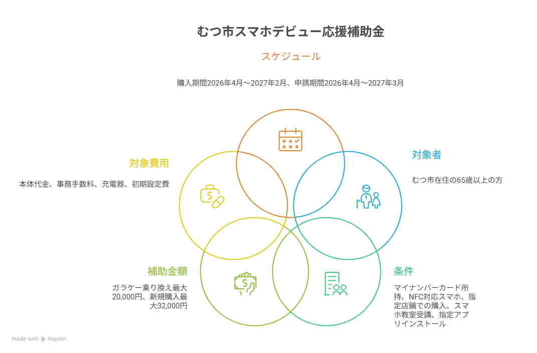 シニア世代スマホ購入補助金