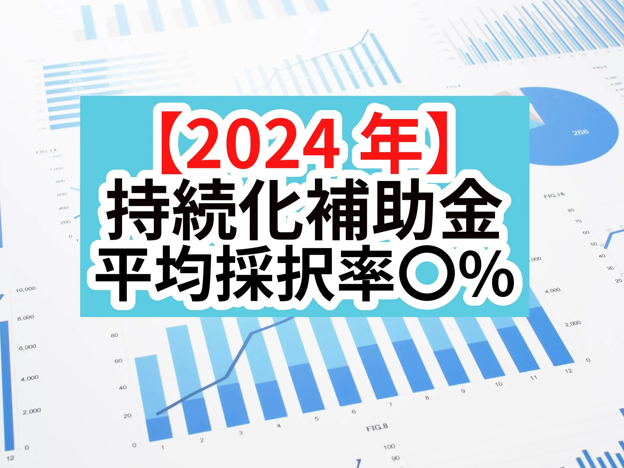 持続化補助金採択率